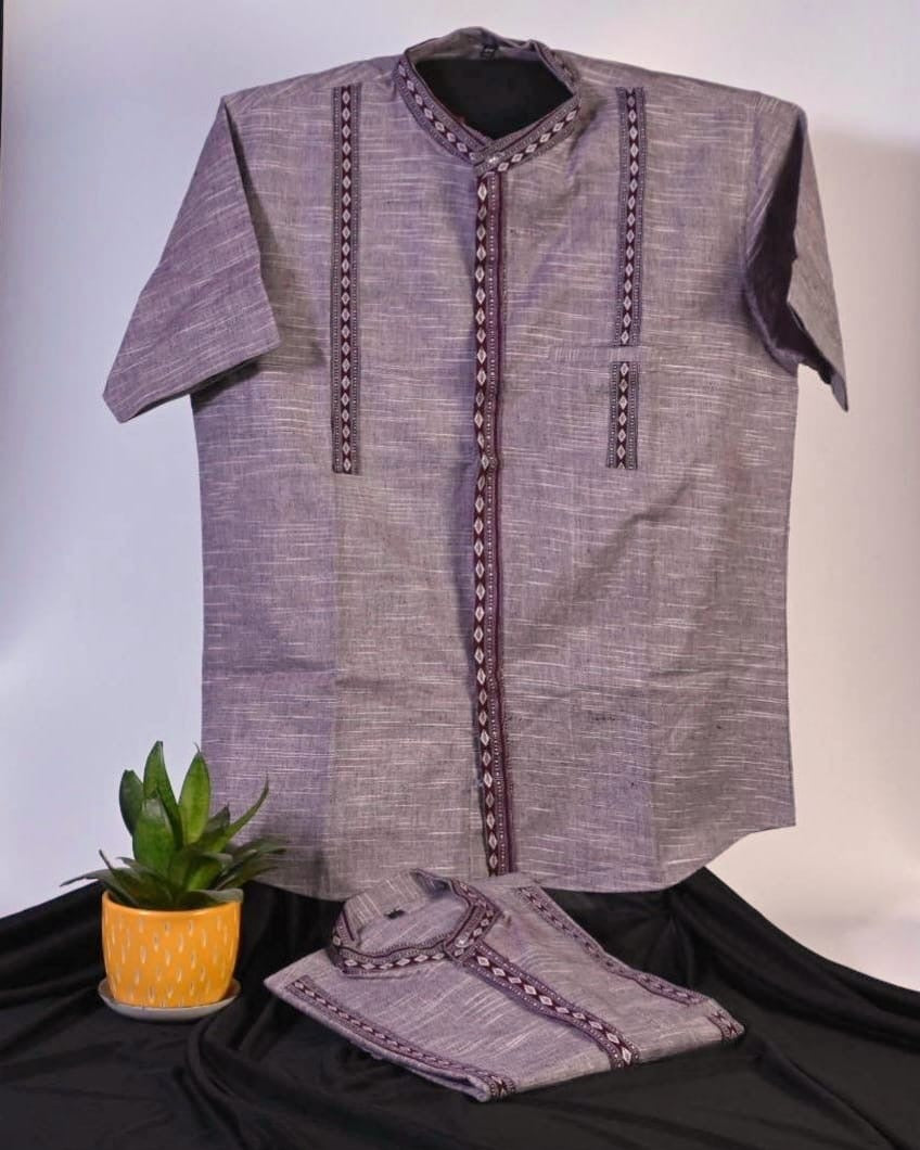 MEN’S SHIRT WITH TRADITIONAL MOTIF OF ASSAM